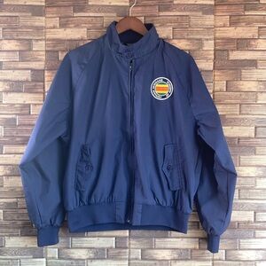 Vintage 70’s Field & Stream Navy Jacket w/Vietnam Veterans of America Patch XL